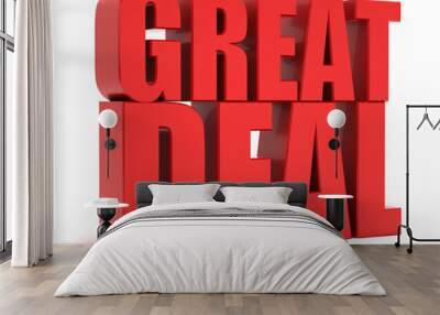 Great Deal 3d Wall mural