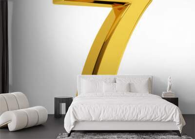 Number 7 Wall mural