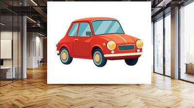 car flat vector design illustration Wall mural