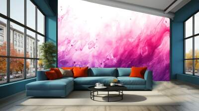  Abstract watercolor splash with a gradient effect Wall mural