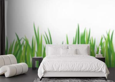 vector of grass realistic Wall mural