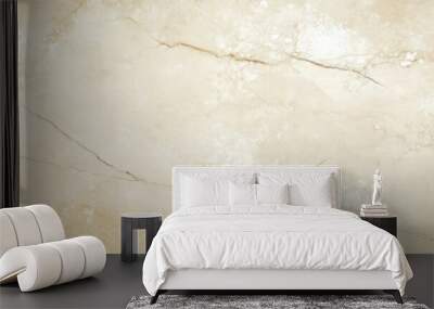 rustic marble texture old paper background in beige color Wall mural