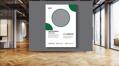 Business Flyer Poster design  Wall mural