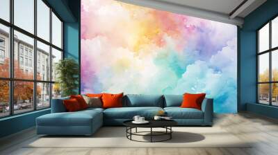 simple water color texture background
 Wall mural