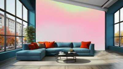 abstract background pastel colors red and green texture noise Wall mural