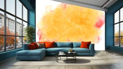 watercolor with transparent background Wall mural