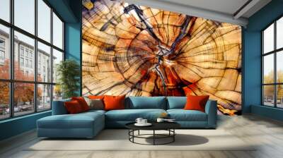 Petrified Elm Wall mural