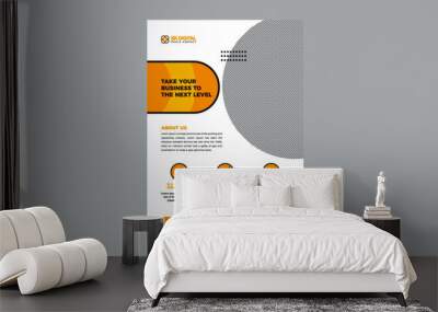 modern design template for infographics Wall mural