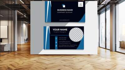 creative business card vector design template Wall mural