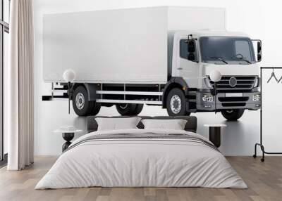 commercial delivery / cargo truck Wall mural