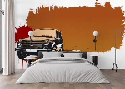 Off-road vehicle Wall mural