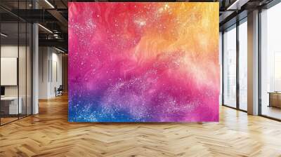 Abstract trendy colorful gradient Wall mural