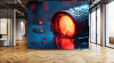 Heater Element Glowing Red  Wall mural