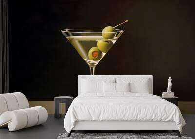 martini  Wall mural