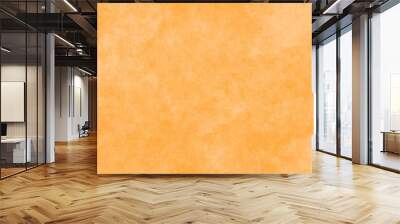 orange watercolor abstract uniform filled color universal simple background Wall mural