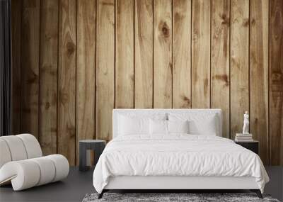 old wood texture of pallets plank. Wall mural