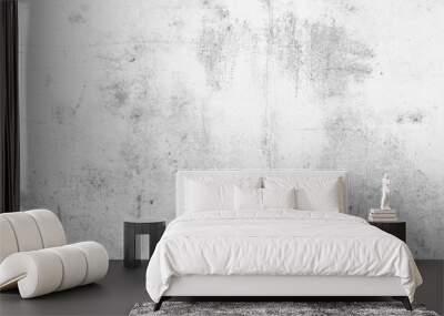 Surface of white cement wall texture background for design in your work concept backdrop. Wall mural