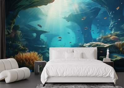 Marine life Wall mural