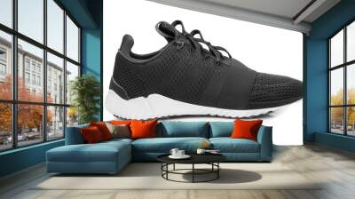 Sneaker, shoes, isolated on white background, side view Wall mural