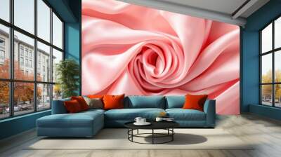 Silk fabric texture background Wall mural