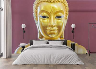 Gold buddha Wall mural