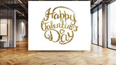 Happy Valentines Day. Wall mural