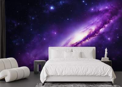 Infinite space full of stars and nebulae - Generative AI Wall mural