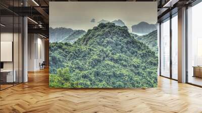 Cat Ba Island, Vietnam, HDR Image Wall mural