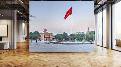 Haiphong landmarks, Vietnam, HDR Image Wall mural