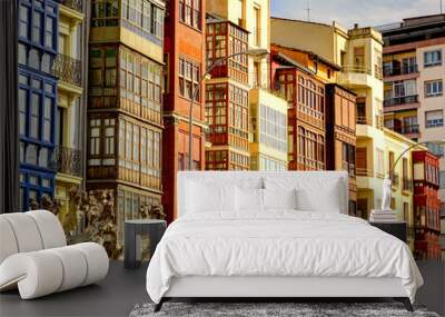 Logrono landmarks, Spain Wall mural