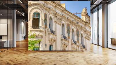 Tunis landmarks, HDR Image Wall mural