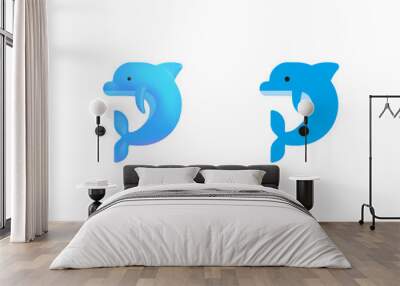 Dolphin Wall mural