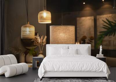 Brighten your space with our stunning collection of electric lighting. From elegant table lamps to ambient wall lights, discover the perfect illumination for any room. Wall mural