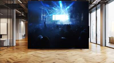 stage lights Wall mural