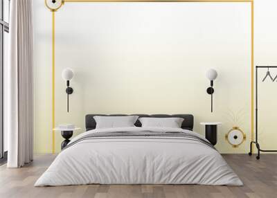 cream gold background 2 Wall mural