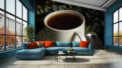 cup of tea Wall mural