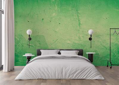 green texture cement concrete wall abstract background Wall mural