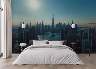 cityscape Wall mural