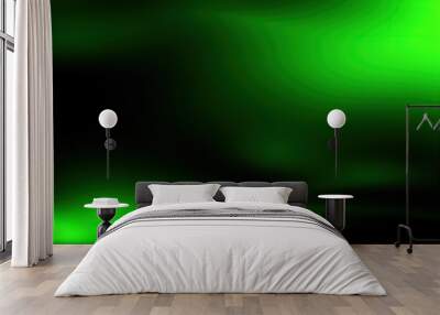 dark neon green gradient background Wall mural