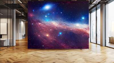 space galaxy background Wall mural