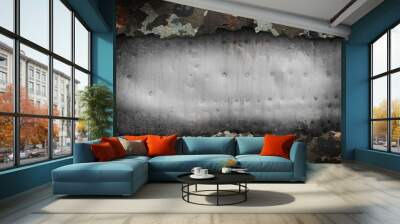 Camouflage military background Wall mural