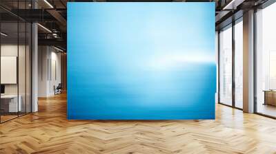 abstract blue motion blur light background. Wall mural