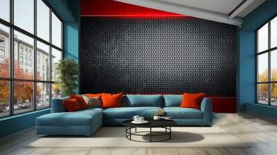 metal background and texture. Wall mural