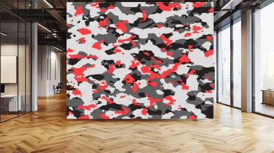 red gray and black background and texture. Wall mural