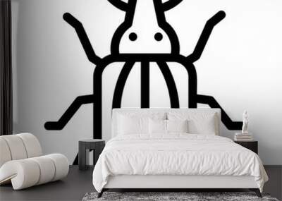 grain weevil Wall mural