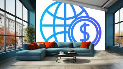 online payment icon  Wall mural