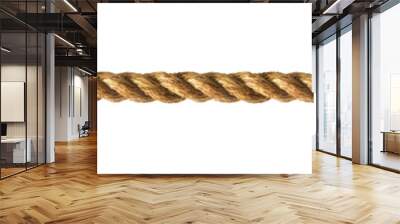 Rope Frame. Vector illustration. White background Wall mural