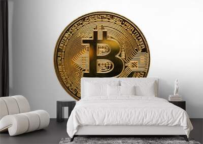 Bitcoin png Wall mural