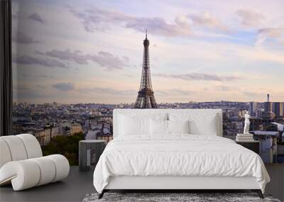 Eiffel Tower Wall mural