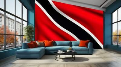 Flag of Trinidad and Tobago Wall mural